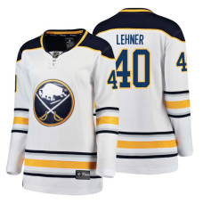 Women's Buffalo Sabres #40 Robin Lehner 2018 Fanatics Breakaway White Away jersey