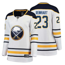 Women's Buffalo Sabres #23 Sam Reinhart 2018 Fanatics Breakaway White Away jersey