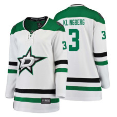 Women's Dallas Stars #3 John Klingberg Fanatics Branded Breakaway White Away jersey