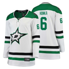 Women's Dallas Stars #6 Julius Honka Fanatics Branded Breakaway White Away jersey