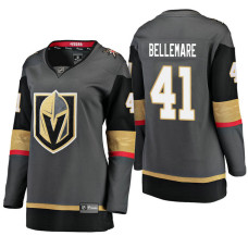 Women's Vegas Golden Knights Pierre-Edouard Bellemare Breakaway Jersey Gray With 2023 Stanley Cup Patch