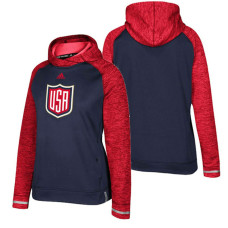 Women's Womens USA Team 2016 World Cup Of Hockey Navy Pullover Hoodie