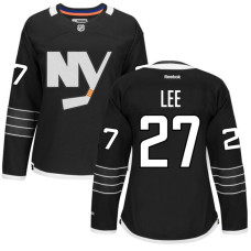 Women's Anders Lee #27 New York Islanders Black Alternate Premier Jersey