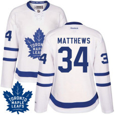 Women's Auston Matthews #34 Toronto Maple Leafs White Premier Home Jersey