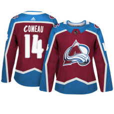 Women's Colorado Avalanche #14 Blake Comeau Maroon Adizero Player Home Jersey