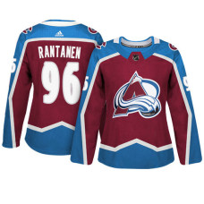 Women's Colorado Avalanche #96 Mikko Rantanen Maroon Adizero Player Home Jersey