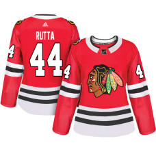 Women's Chicago Blackhawks #44 Jan Rutta Red Adizero Player Home Jersey