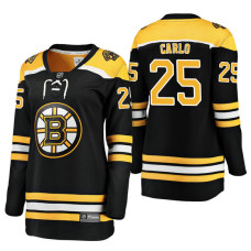 Women's Boston Bruins Brandon Carlo Breakaway 2018 Jersey Black