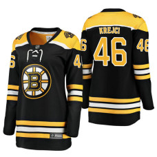 Women's Boston Bruins David Krejci Breakaway 2018 Jersey Black