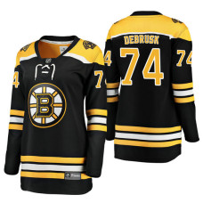 Women's Boston Bruins Jake DeBrusk Breakaway 2018 Jersey Black