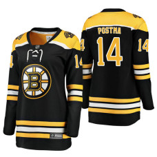 Women's Boston Bruins Paul Postma Breakaway 2018 Jersey Black