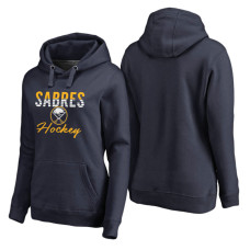 Women's Buffalo Sabres Navy Freeline Pullover Hooded Hoodie