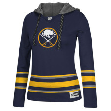 Women's Buffalo Sabres Navy Jersey Pullover Hoodie