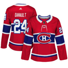 Women's Montreal Canadiens #24 Phillip Danault Red Adizero Player Home Jersey