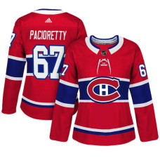 Women's Montreal Canadiens #67 Max Pacioretty Red Adizero Player Home Jersey