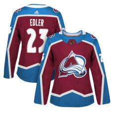 Women's Vancouver Canucks #23 Alexander Edler Maroon Adizero Player Home Jersey