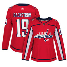 Women's Washington Capitals #19 Nicklas Backstrom Red Adizero Player Home Jersey