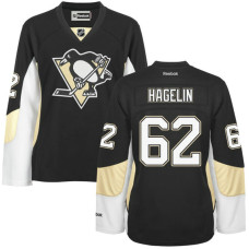 Women's Carl Hagelin #62 Pittsburgh Penguins Black Premier Home Jersey