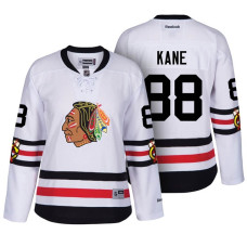 Women's Chicago Blackhawks #88 Patrick Kane White Premier Jersey