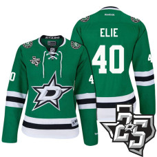 Women's Dallas Stars #40 Remi Elie Green 1995-2017 25th Anniversary Home Jersey