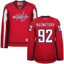 Women's Capitals #92 Evgeny Kuznetsov Red Premier Home Jersey