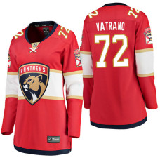 Women's #72 Frank Vatrano Red Breakaway Player Jersey Florida Panthers