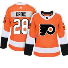 Women's Philadelphia Flyers #28 Claude Giroux Orange Adizero Player Home Jersey