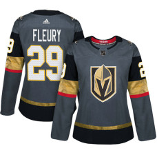 Women's Vegas Golden Knights #29 Marc-Andre Fleury Gray Adizero Player Home Jersey