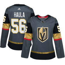 Women's Vegas Golden Knights #56 Erik Haula Gray Adizero Player Home Jersey With 2023 Stanley Cup Patch