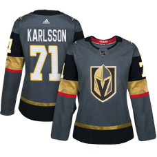 Women's Vegas Golden Knights #71 William Karlsson Gray Adizero Player Home Jersey