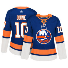 Women's New York Islanders #10 Alan Quine Royal Adizero Player Home Jersey