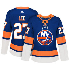 Women's New York Islanders #27 Anders Lee Royal Adizero Player Home Jersey