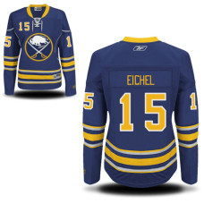 Women's Sabres #15 Jack Eichel Navy Blue Premier Home Jersey