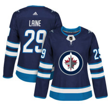 Women's Winnipeg Jets #29 Patrik Laine Navy Adizero Player Home Jersey