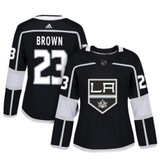 Women's Los Angeles Kings #23 Dustin Brown Black Adizero Player Home Jersey