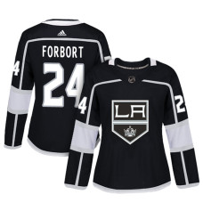 Women's Los Angeles Kings #24 Derek Forbort Black Adizero Player Home Jersey