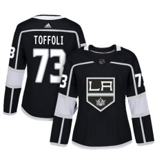 Women's Los Angeles Kings #73 Tyler Toffoli Black Adizero Player Home Jersey