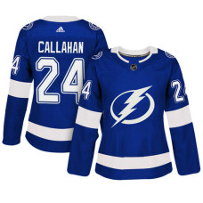 Women's Tampa Bay Lightning #24 Ryan Callahan Blue Adizero Player Home Jersey