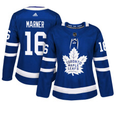 Women's Toronto Maple Leafs #16 Mitchell Marner Blue Adizero Player Home Jersey