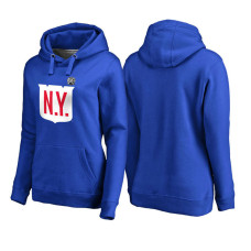 Women's New York Rangers Royal 2018 Winter Classic Team Primary Pullover Hoodie