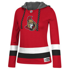 Women's Ottawa Senators Red Jersey Pullover Hoodie