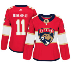 Women's Florida Panthers #11 Jonathan Huberdeau Red Adizero Player Home Jersey