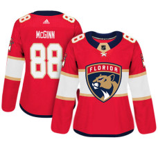 Women's Florida Panthers #88 Jamie McGinn Red Adizero Player Home Jersey With 2023 Stanley Cup Patch