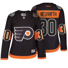 Women's Philadelphia Flyers #30 Michal Neuvirth Black 2017 Stadium Series Premier Jersey