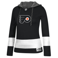 Women's Philadelphia Flyers Black Jersey Pullover Hoodie