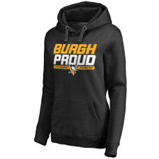 Women's Pittsburgh Penguins Black Hometown Collection Pullover Hoodie