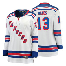 Women's New York Rangers #13 Kevin Hayes Fanatics Branded Breakaway White Away jersey