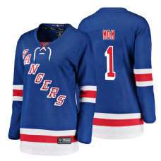 Women's New York Rangers Blue Mother's Day #1 Mom Jersey