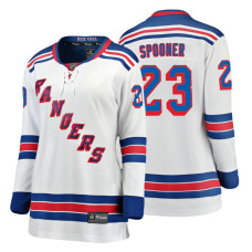 Women's New York Rangers #23 Ryan Spooner Fanatics Branded Breakaway White Away jersey