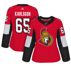 Women's Ottawa Senators #65 Erik Karlsson Red Adizero Player Home Jersey